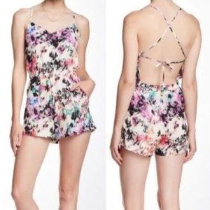 Parker Scout Romper in Pink